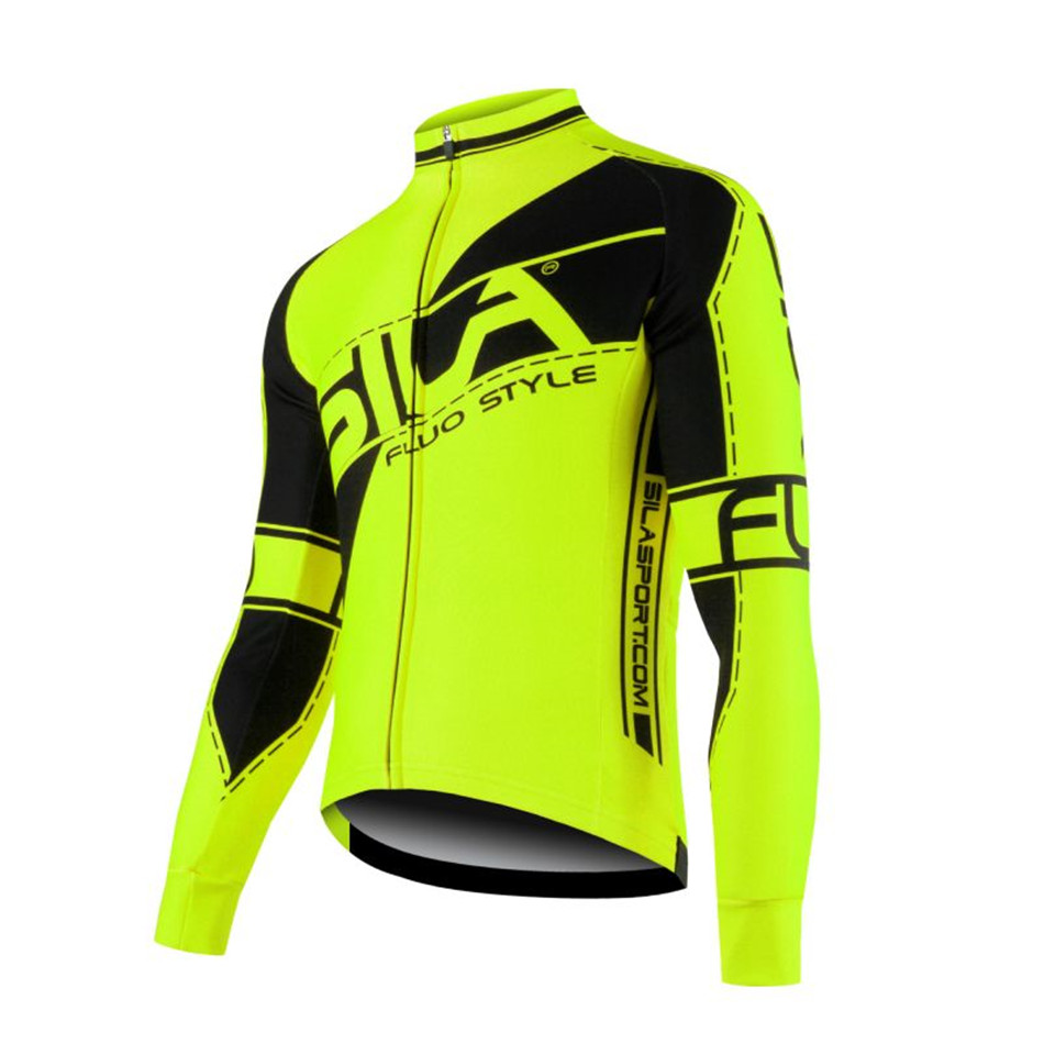Mountain Biking Long Sleeve Shirt - シラ米国男子バイクアウトドアスポーツジャケットカシミヤ暖かい長袖の冬ジャケットマウンテンバイクロングサイクリングジャージ