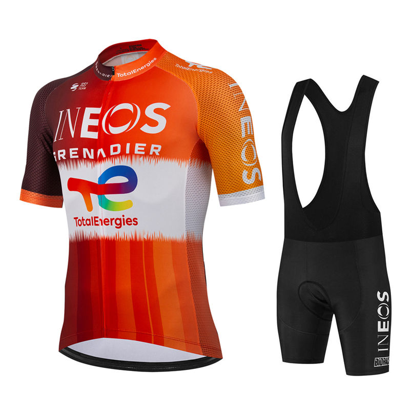 Mountain Biking Jerseys Men - Ineos 新プロチーム 2026 サイクリングジャージセットメンズサマーバイクマウンテンユニフォーム Ropa Ciclismo