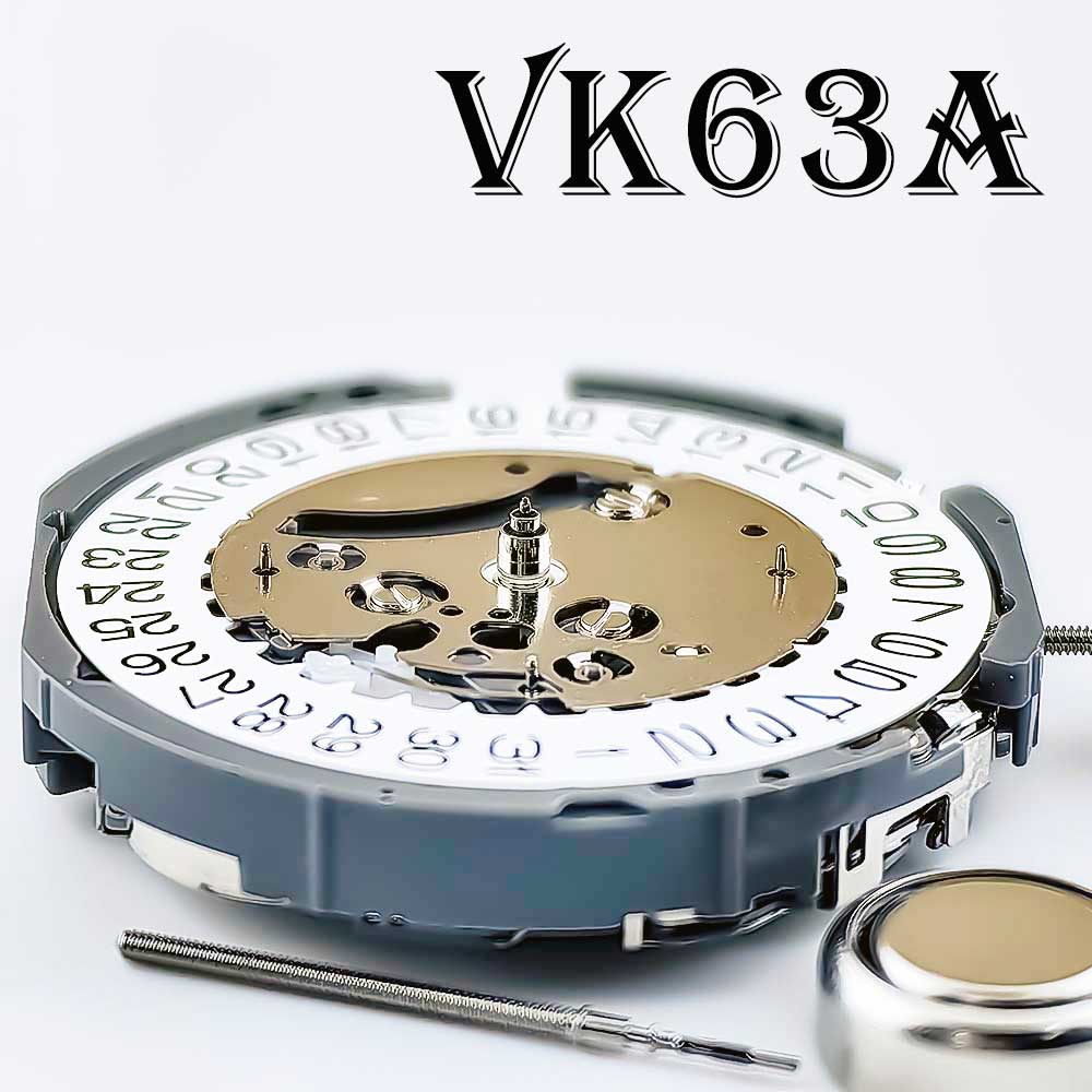 日本輸入クォーツムーブメント VK63 24時間3時位置カレ - Mtb Brake Rotor のレビューと価格