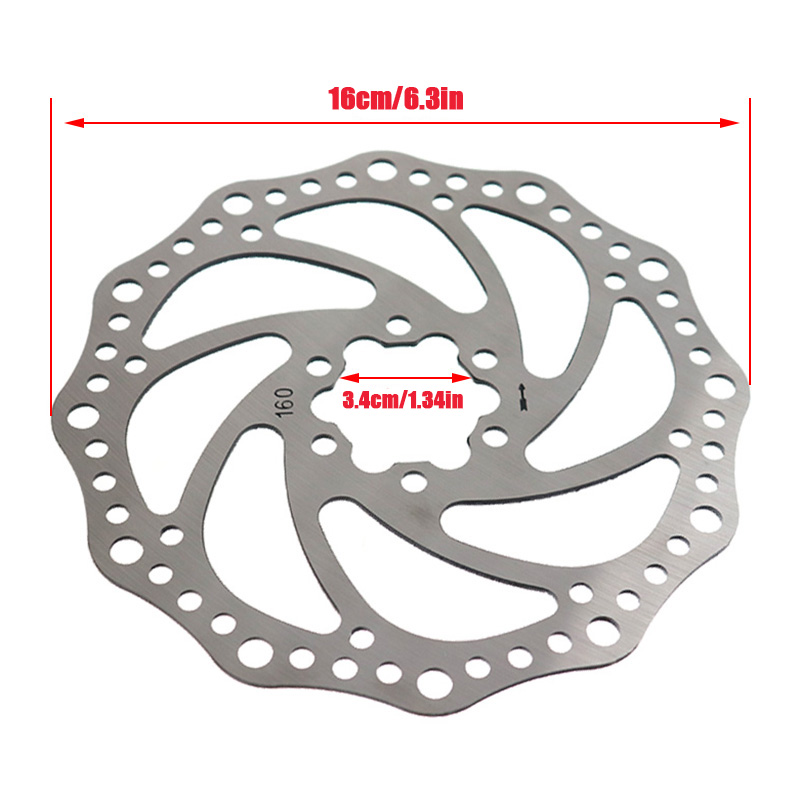 新しい 160 ミリメートル油圧ブレーキディスク電動スクータ - Mtb Brake Rotor のレビューと価格