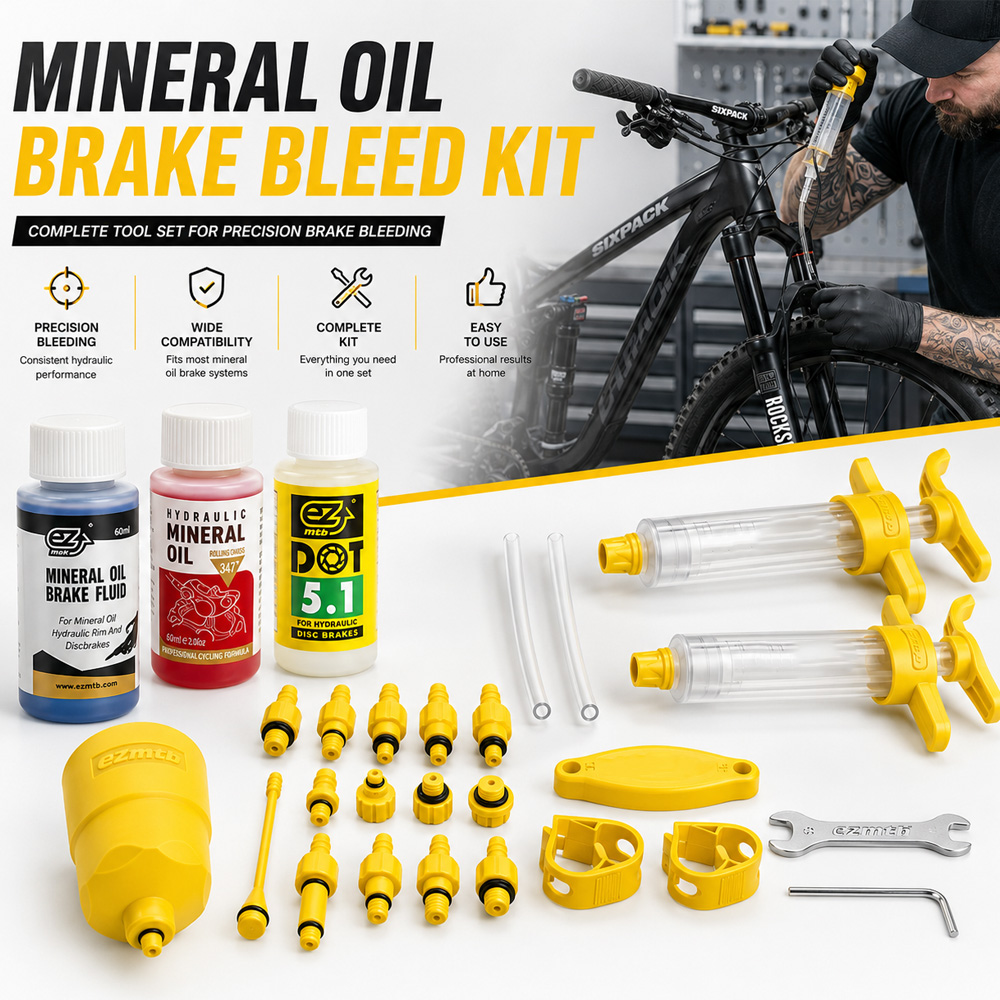 自転車ブレーキミネラルオイル、自転車油圧ディスクブレーキオイ - Mtb Brake Rotor のレビューと価格