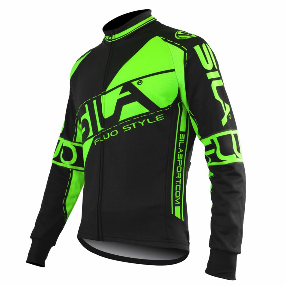 シラ米国男子バイクアウトドアスポーツジャケットカシミヤ暖かい - Mountain Biking Long Sleeve Shirt のレビューと価格