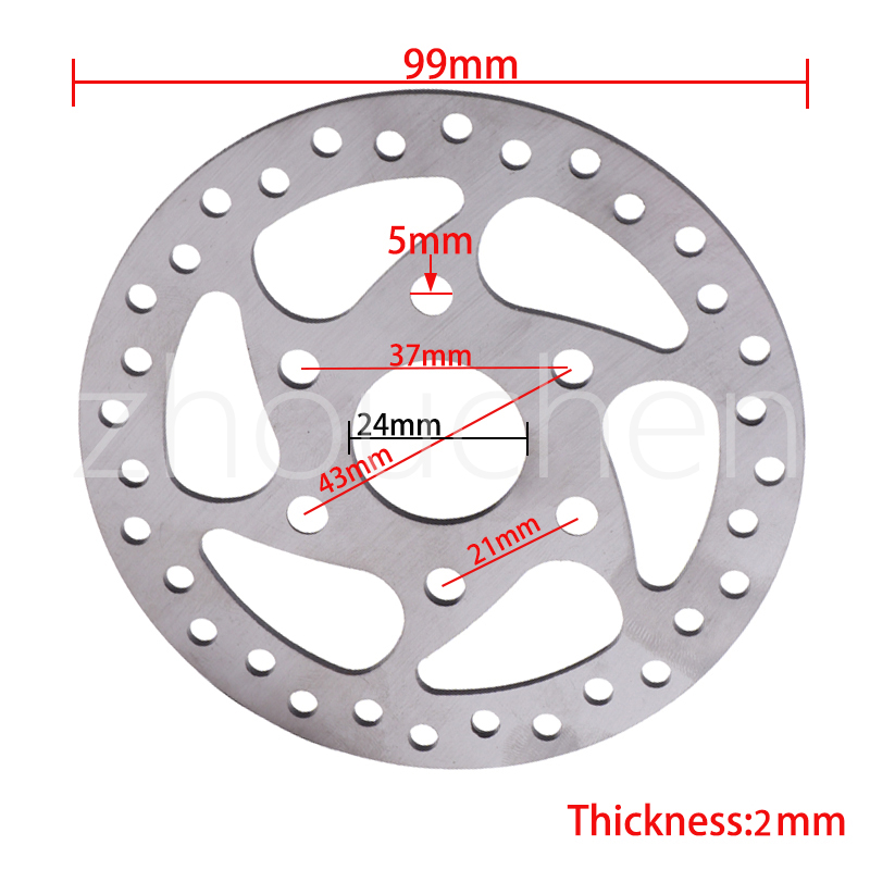 100mmブレーキディスク,マウンテンバイク用の小さなブレー - Mtb Brake Rotor のレビューと価格