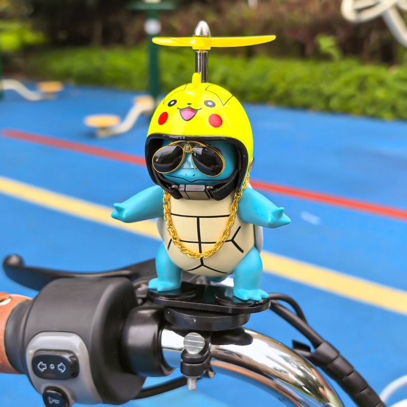 ポケモンジョニータートルプロペラデコレーション,かわいい,回 - Mountain Biking Japan のレビューと価格