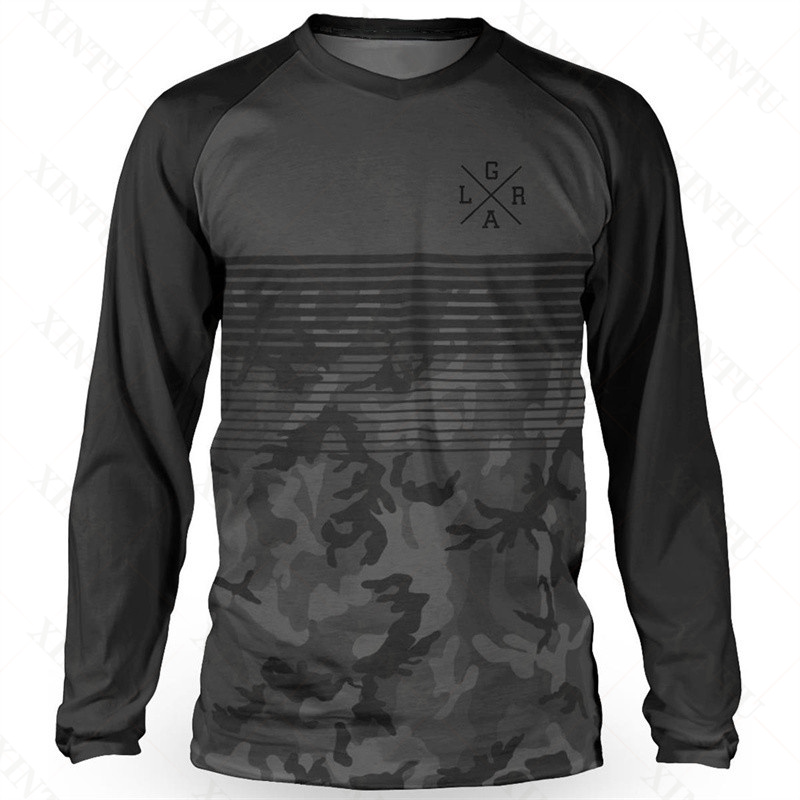 男性用ルーズライダーTシャツ,ダウンヒルマウンテンバイクウェ - Mountain Biking Downhill のレビューと価格