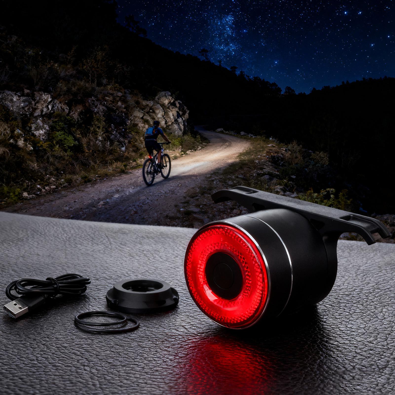 自転車リアライト スマートバイクテールセンシングライト サイ - Mountain Biking Camp のレビューと価格