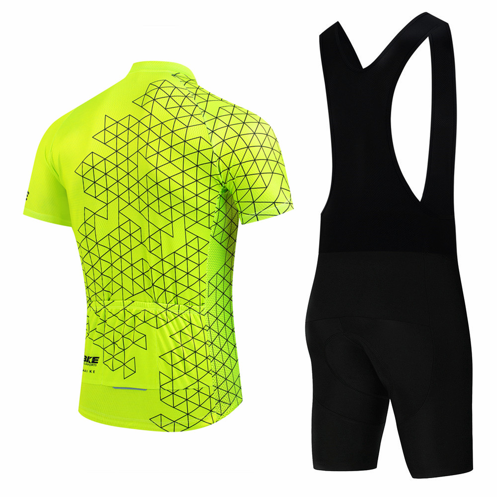 バイク夏サイクリングジャージセット男性マウンテンバイク服速乾 - Mountain Biking Jerseys Men のレビューと価格