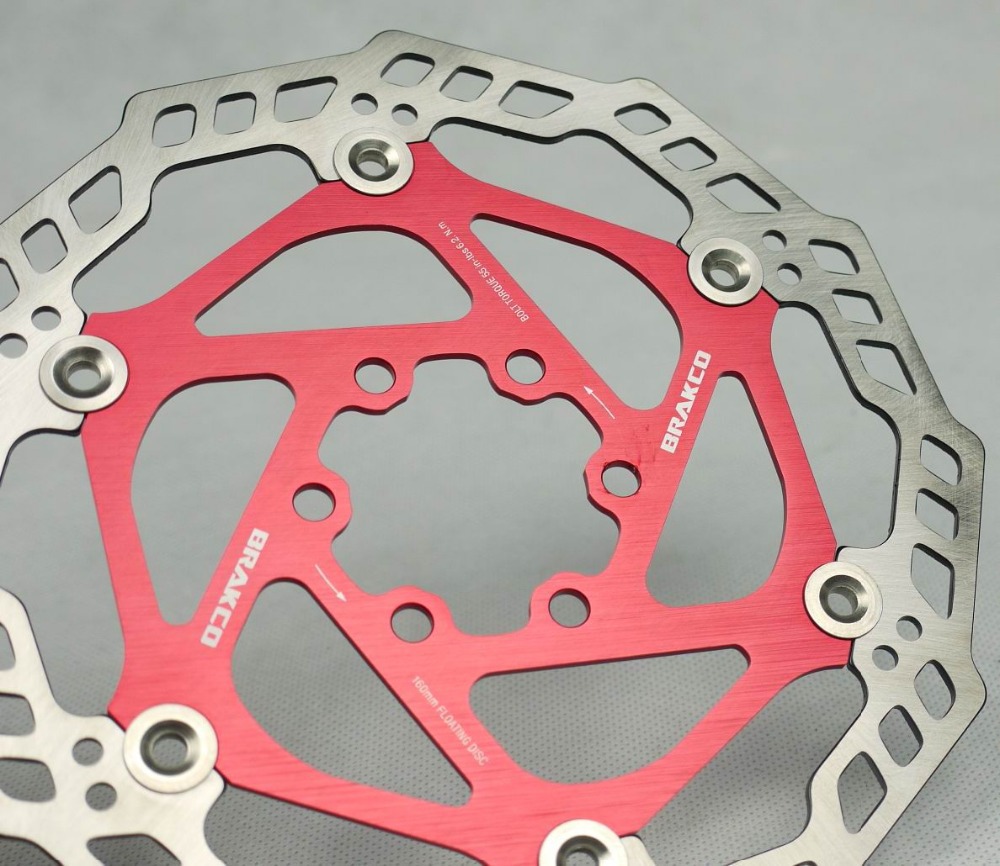 ワンピースフローティングディスクブレーキローター 160mm - Mountain Biking Japan のレビューと価格