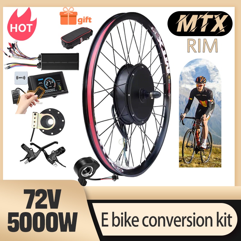 MTX39 Eバイク変換キット 72V 5000W リアドロ - Mountain Biking Gear のレビューと価格