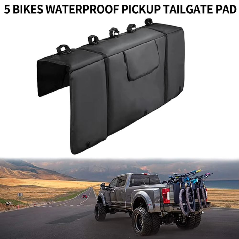 最大5台の自転車を収納可能 テールゲートカバー テールゲート - Mountain Biking Pads のレビューと価格